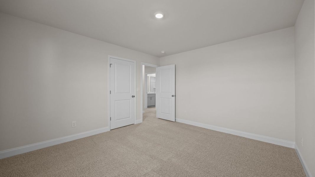 Spacious, unfurnished interior of a new home in Beaver Dam Crossing, Bailey (Image 34). Spacious, unfurnished interior of a new home in Beaver Dam Crossing, Bailey (Image 34).