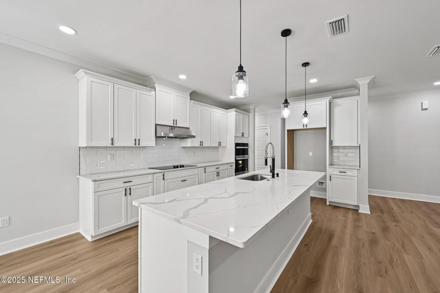 Furnished interior view inside a new home in , Fernandina Beach (Image 7).