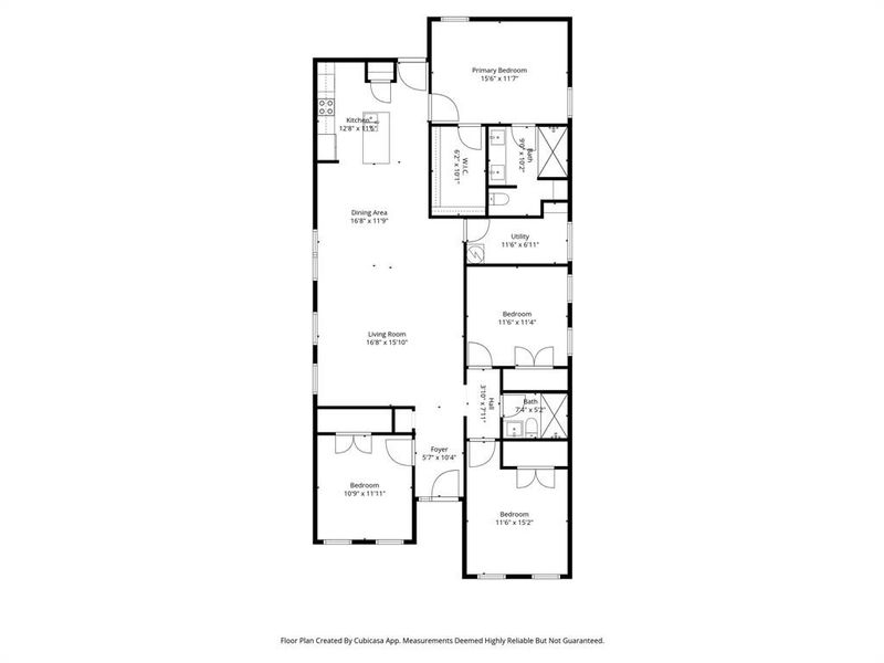 2D floor plan layout of this home in , Dallas, TX (Image 4).