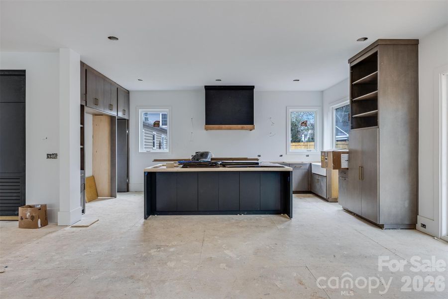 Kitchen with gourmet appliances
