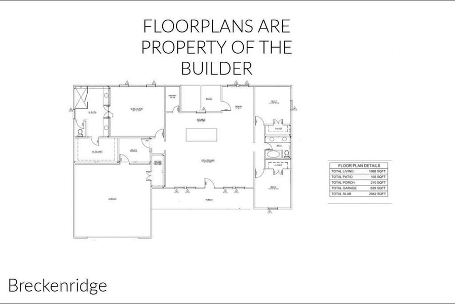 BRECKENRIDGE FLOOR PLAN