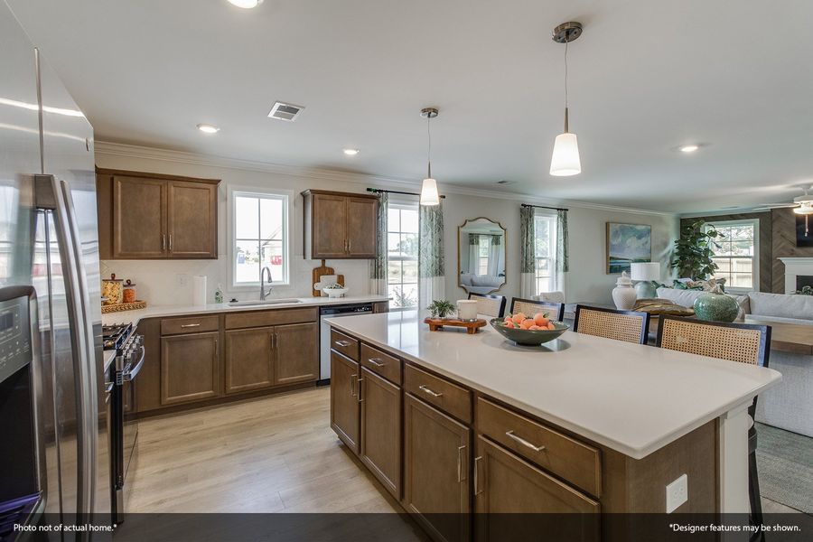 Furnished interior view inside a new home in Dove Hollow, Chesnee (Image 6).