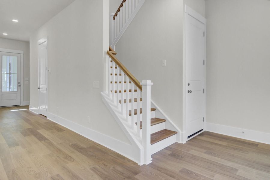 Spacious, unfurnished interior of a new home in Indigo Grove Single Family Homes, Johns Island (Image 33). Spacious, unfurnished interior of a new home in Indigo Grove Single Family Homes, Johns Island (Image 33).