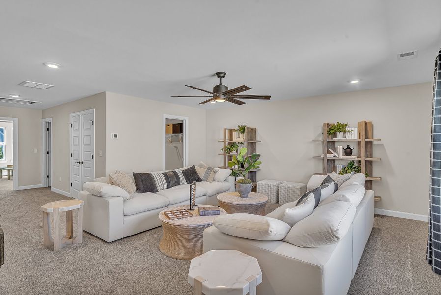 Representative furnished interior of a home built from the The Surfrider by Chesapeake Homes in Bridgewater - Shorehaven Village, Little River (Image 17). Representative furnished interior of a home built from the The Surfrider by Chesapeake Homes in Bridgewater - Shorehaven Village, Little River (Image 17).