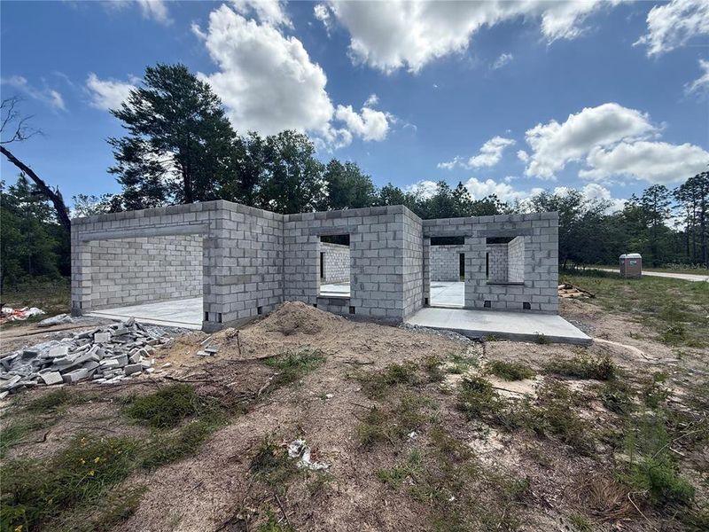 In-progress construction of a new home in , Brooksville, FL (Image 9). In-progress construction of a new home in , Brooksville, FL (Image 9).