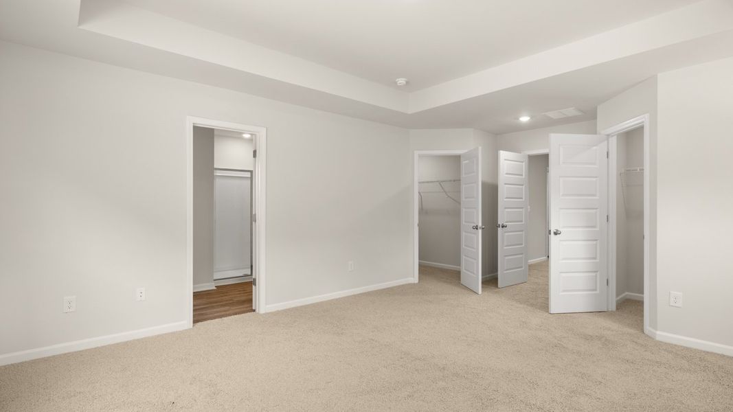 Spacious, unfurnished interior of a new home in Brookland Commons, Monroe (Image 14).