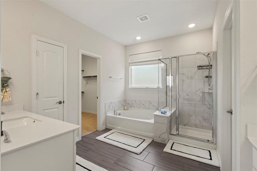 Furnished interior view inside a new home in Merritt Village, Rowlett (Image 11).
