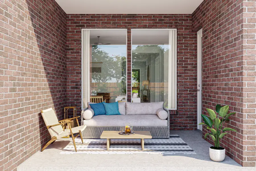 Representative exterior details of a home built from the Starling by Tri Pointe Homes in Oakhill Reserve, Tomball (Image 3).