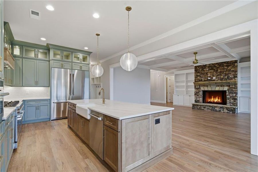 Furnished interior view inside a new home in , Gainesville (Image 11).