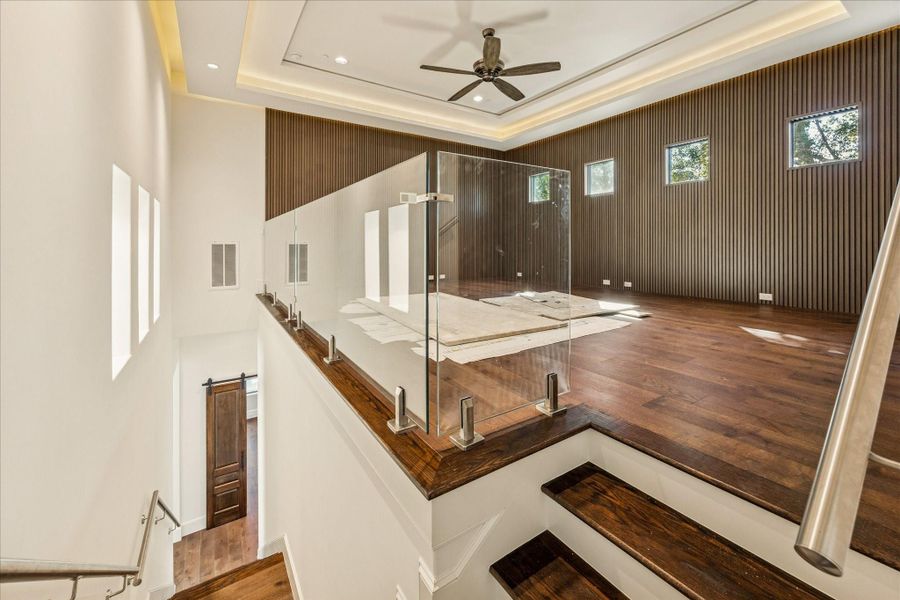 Furnished interior view inside a new home in , Houston (Image 12).