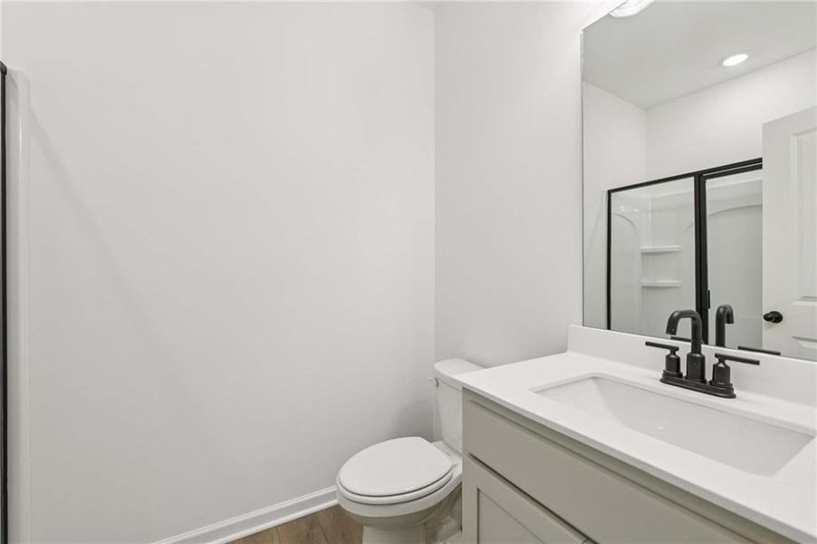 Furnished interior view inside a new home in Creekside, Dawsonville (Image 8).