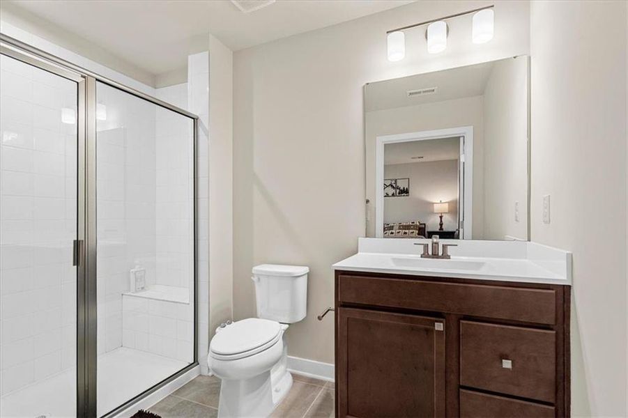 Furnished interior view inside a new home in , Calhoun (Image 19). Furnished interior view inside a new home in , Calhoun (Image 19).