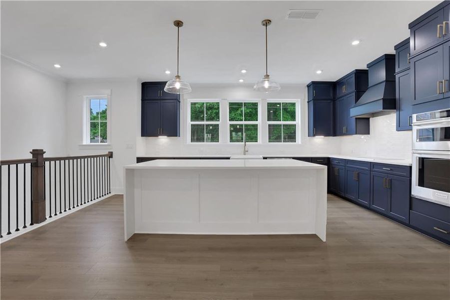 Furnished interior view inside a new home in The Groves at Myrtle, Roswell (Image 6).