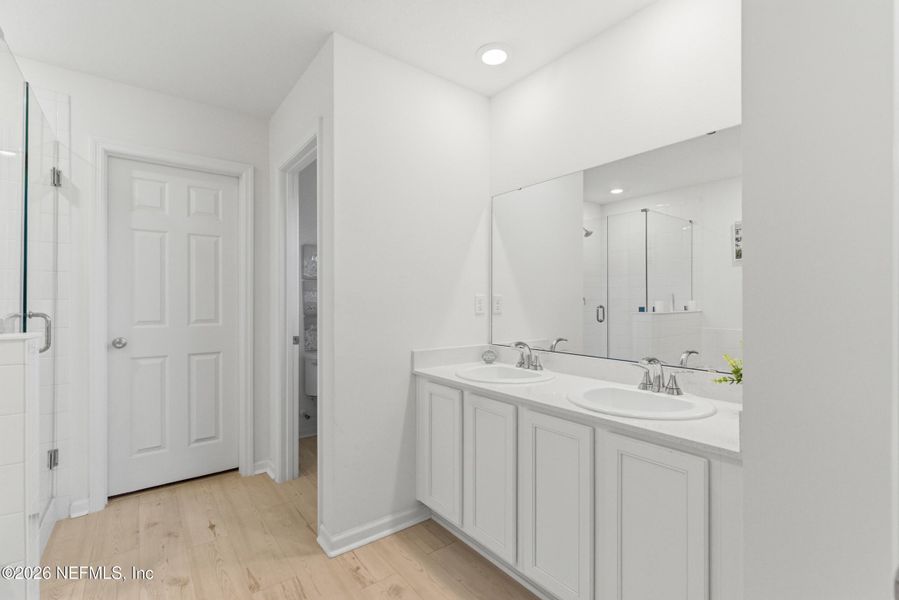 Furnished interior view inside a new home in , St. Johns (Image 15).