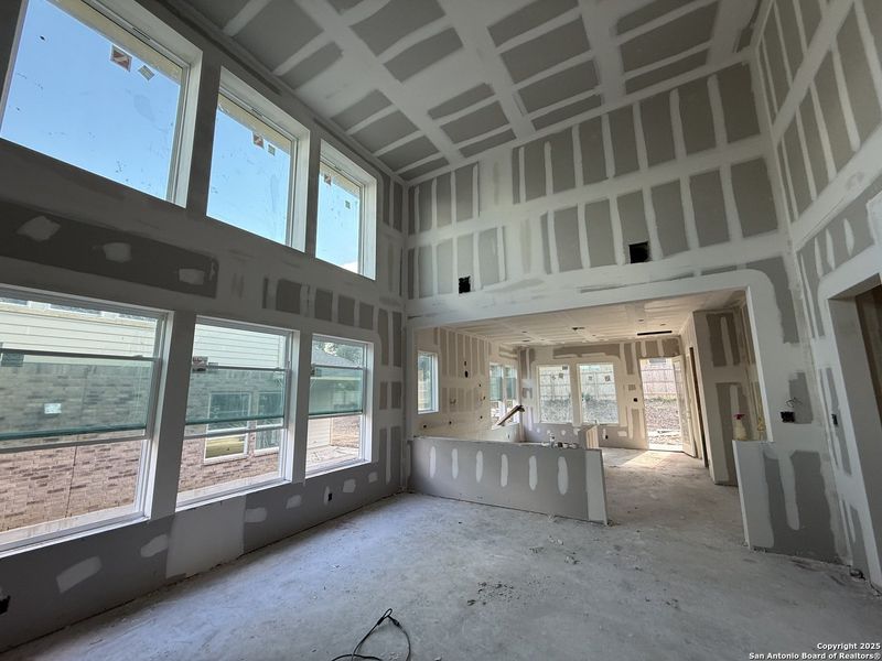 In-progress construction of a new home in Buffalo Crossing – New Phase Now Preselling, Cibolo, TX (Image 31).