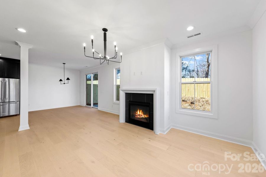 Spacious, unfurnished interior of a new home in , Charlotte (Image 22).