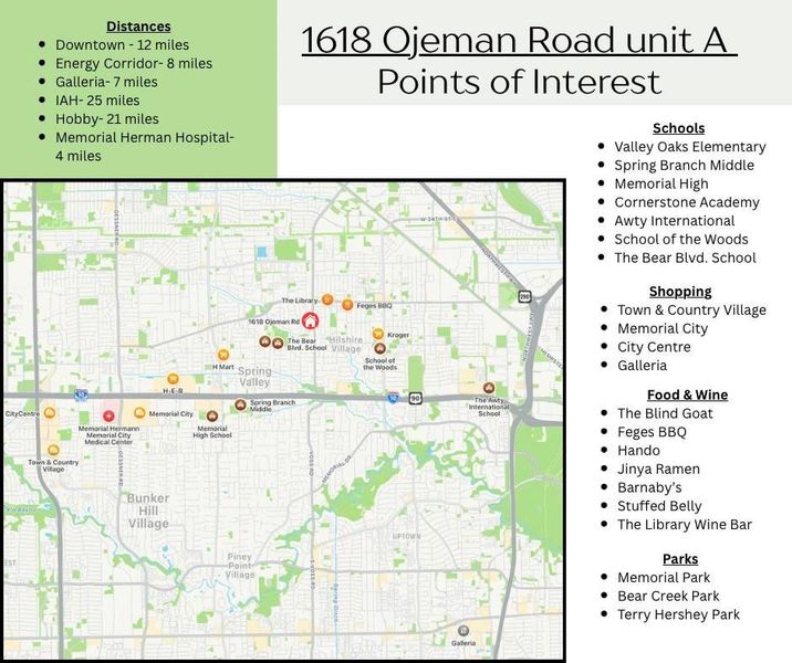 Spring Branch is in the heart of Houston! Close to Downtown, the Energy Corridor and many other prime destinations. Spring Branch is in the heart of Houston! Close to Downtown, the Energy Corridor and many other prime destinations.