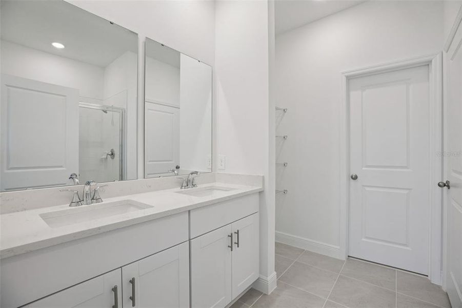 Furnished interior view inside a new home in Cyrene at Minneola - Villas, Minneola (Image 11).