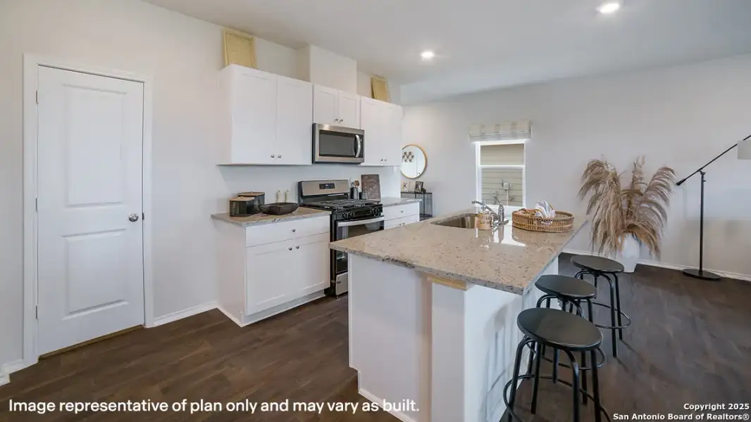 Furnished interior view inside a new home in , San Antonio (Image 13).