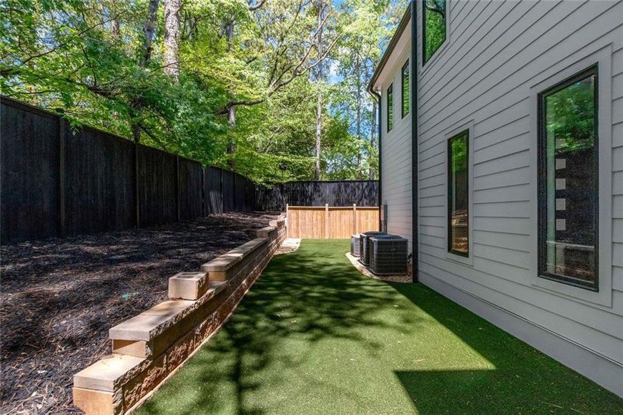 Exterior details and patio area of a home in , Roswell (Image 27).
