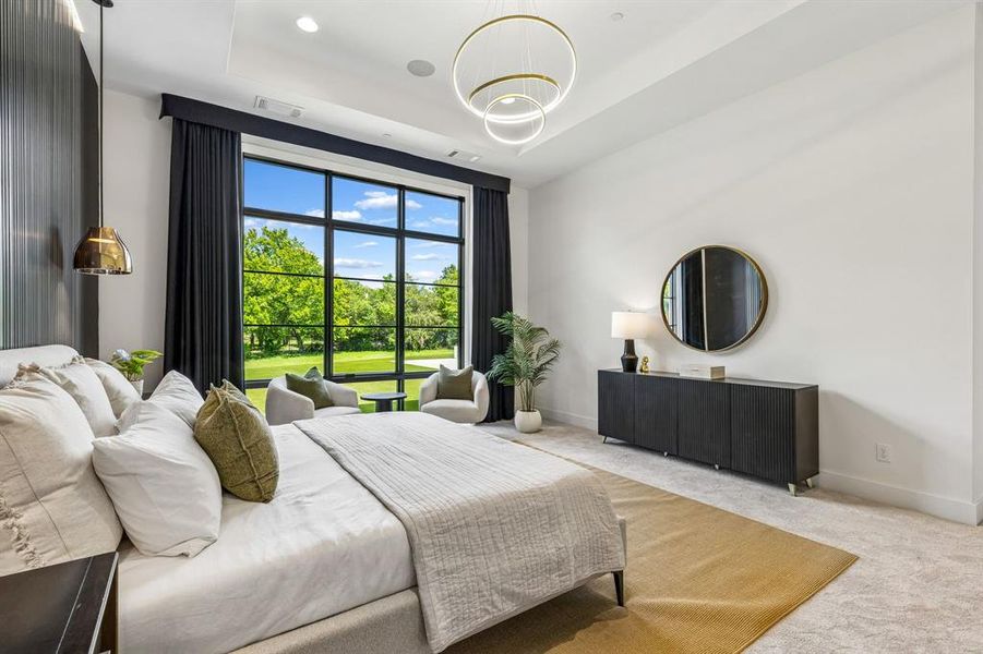 Furnished interior view inside a new home in , Southlake (Image 16). Furnished interior view inside a new home in , Southlake (Image 16).