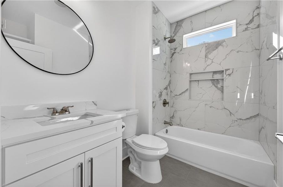 Furnished interior view inside a new home in , Locust Grove (Image 15).