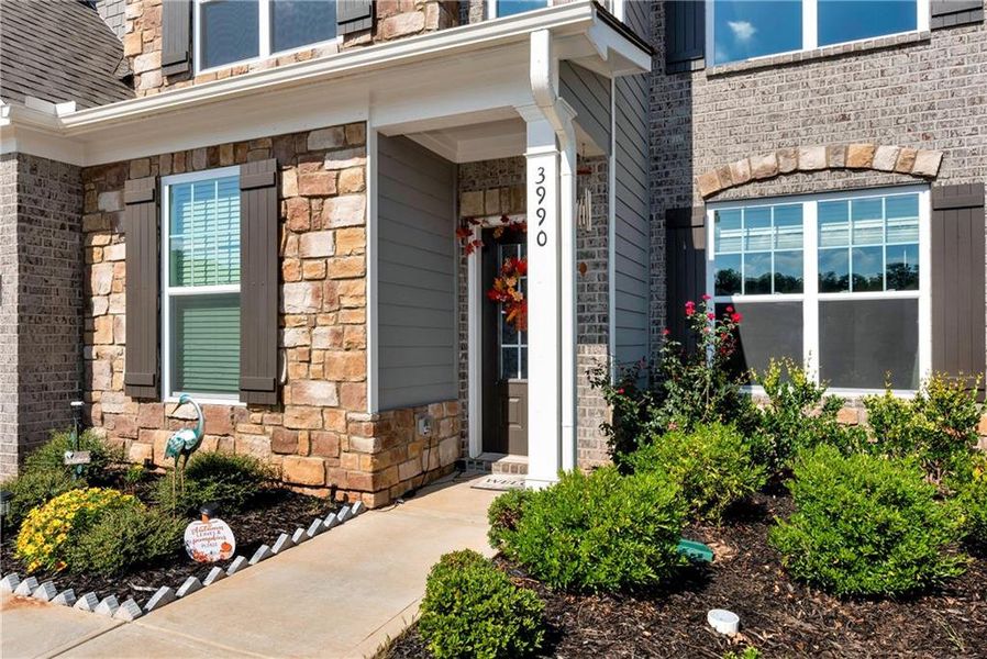 Exterior details and patio area of a home in , Cumming (Image 3).