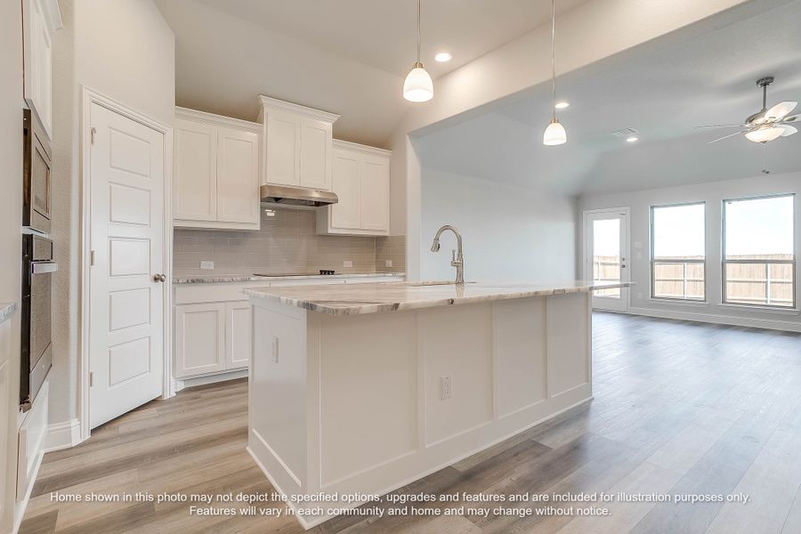 Furnished interior view inside a new home in Sunwest Village, McGregor (Image 3).