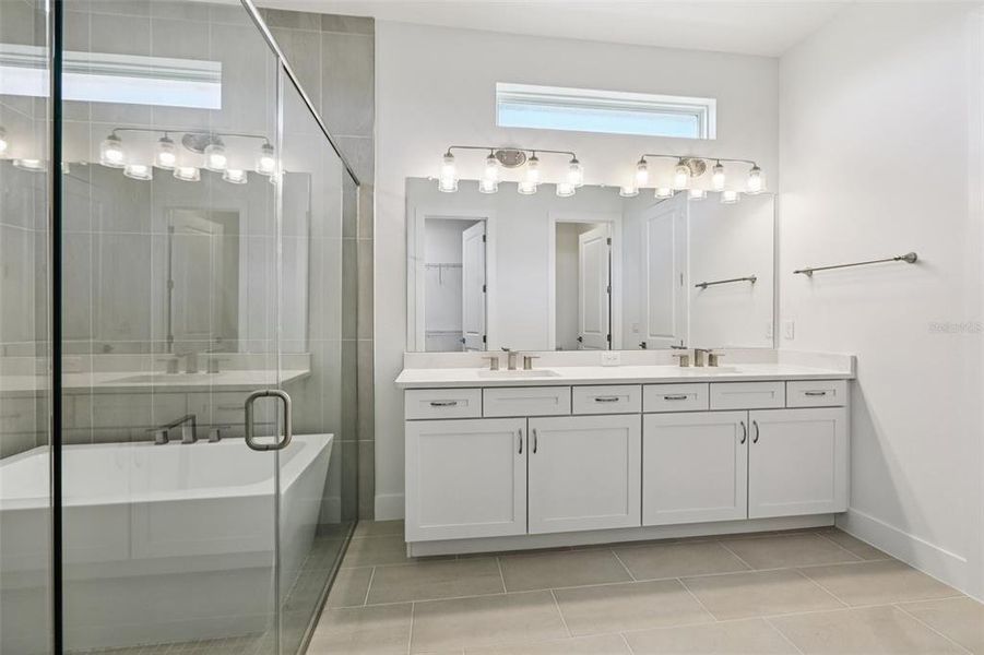 Furnished interior view inside a new home in Eagles Cove at Mirada, San Antonio (Image 5).