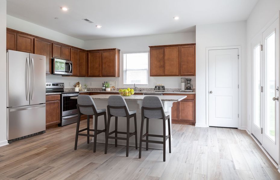 Furnished interior view inside a new home in Independence at Carter's Station, Columbia (Image 11).