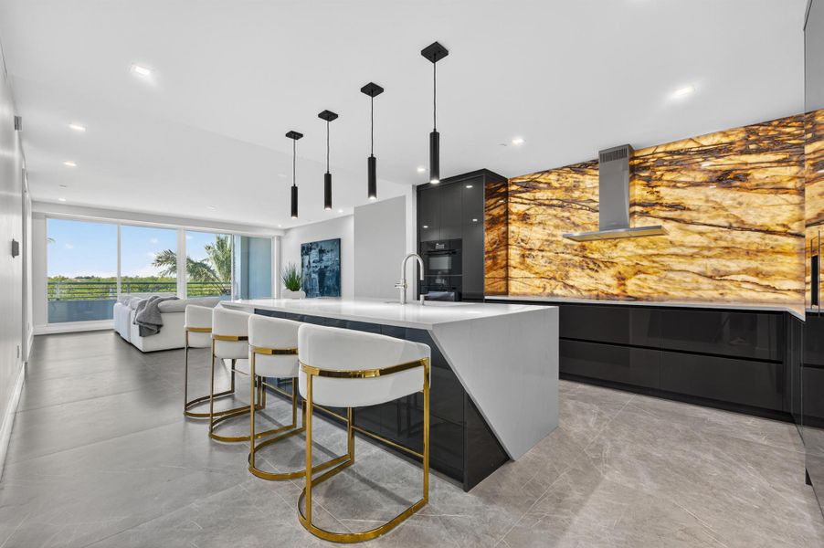 Furnished interior view inside a new home in , Jupiter (Image 6).