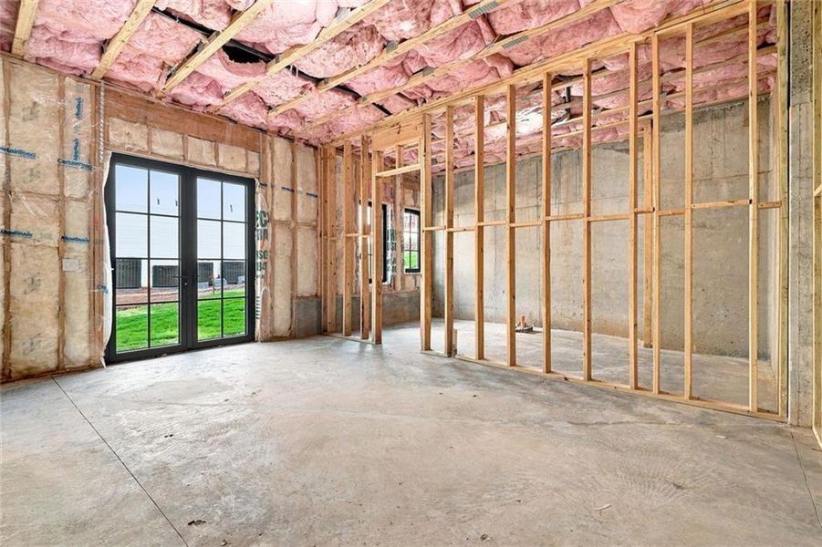 In-progress construction of a new home in , Alpharetta, GA (Image 139). In-progress construction of a new home in , Alpharetta, GA (Image 139).
