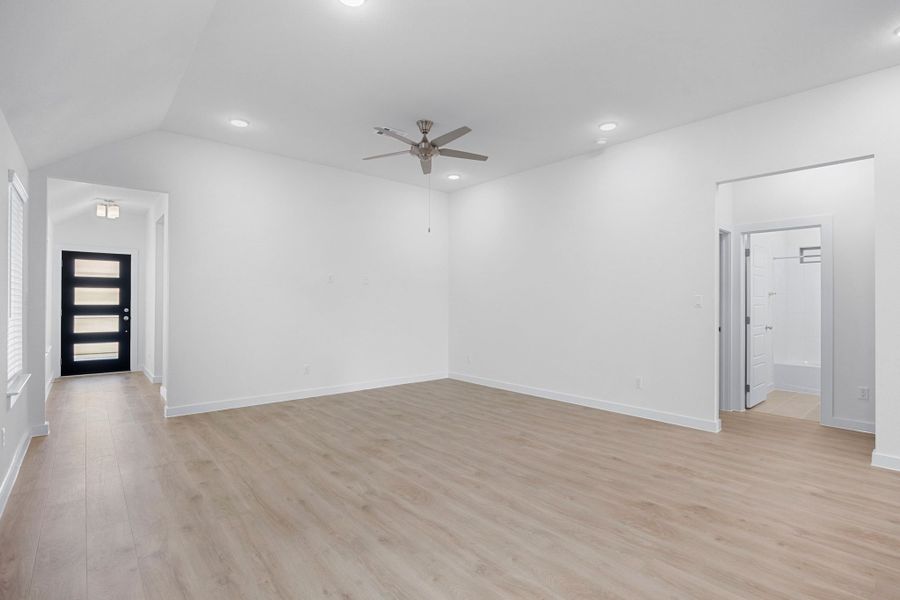 Living Room in the Cypress home plan by Trophy Signature Homes - REPRESENTATIVE PHOTO Living Room in the Cypress home plan by Trophy Signature Homes - REPRESENTATIVE PHOTO