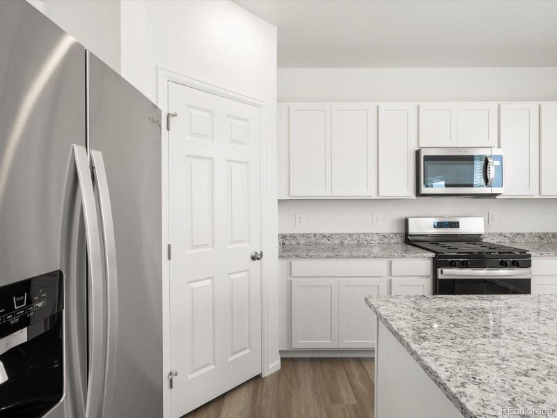 Furnished interior view inside a new home in Revere at Johnstown, Johnstown (Image 15).