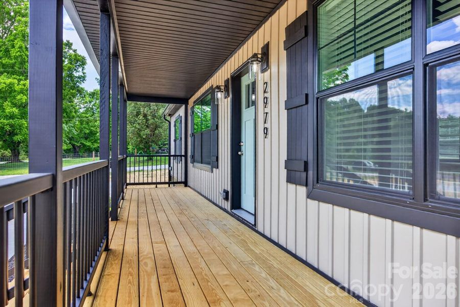 Exterior details and patio area of a home in , Winston-Salem (Image 29).