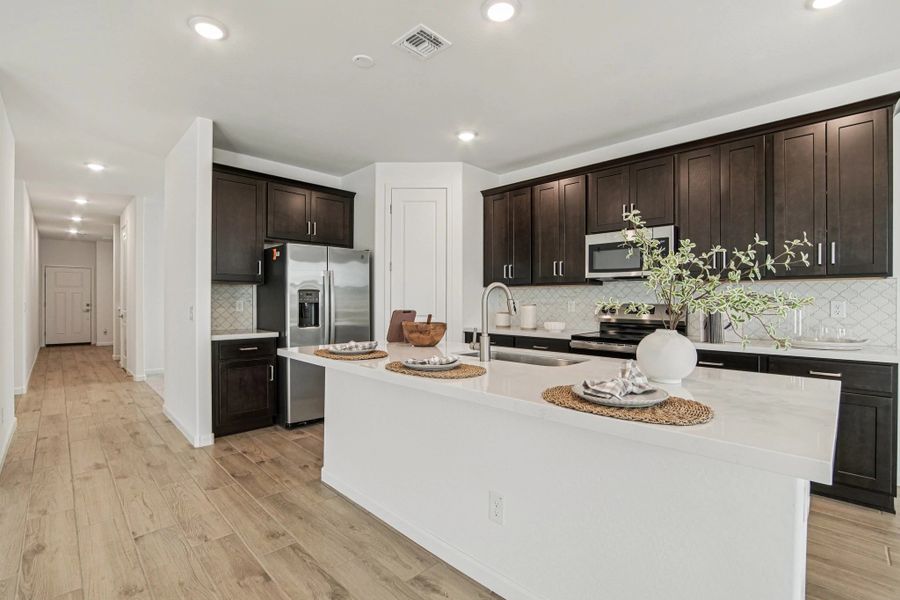 Representative furnished interior of a home built from the Laurel by Ashton Woods in Solara, Laveen (Image 4).
