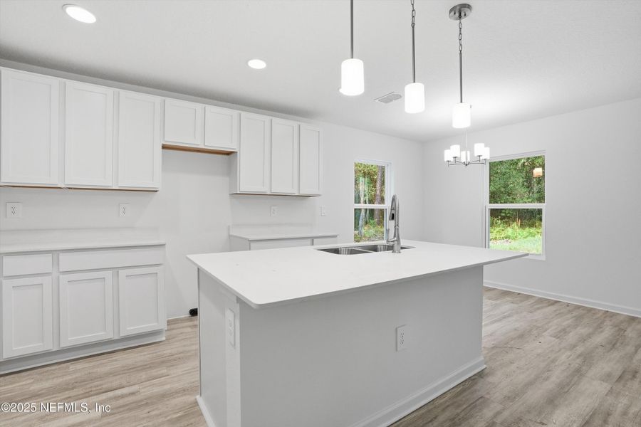 Furnished interior view inside a new home in , Jacksonville (Image 9). Furnished interior view inside a new home in , Jacksonville (Image 9).