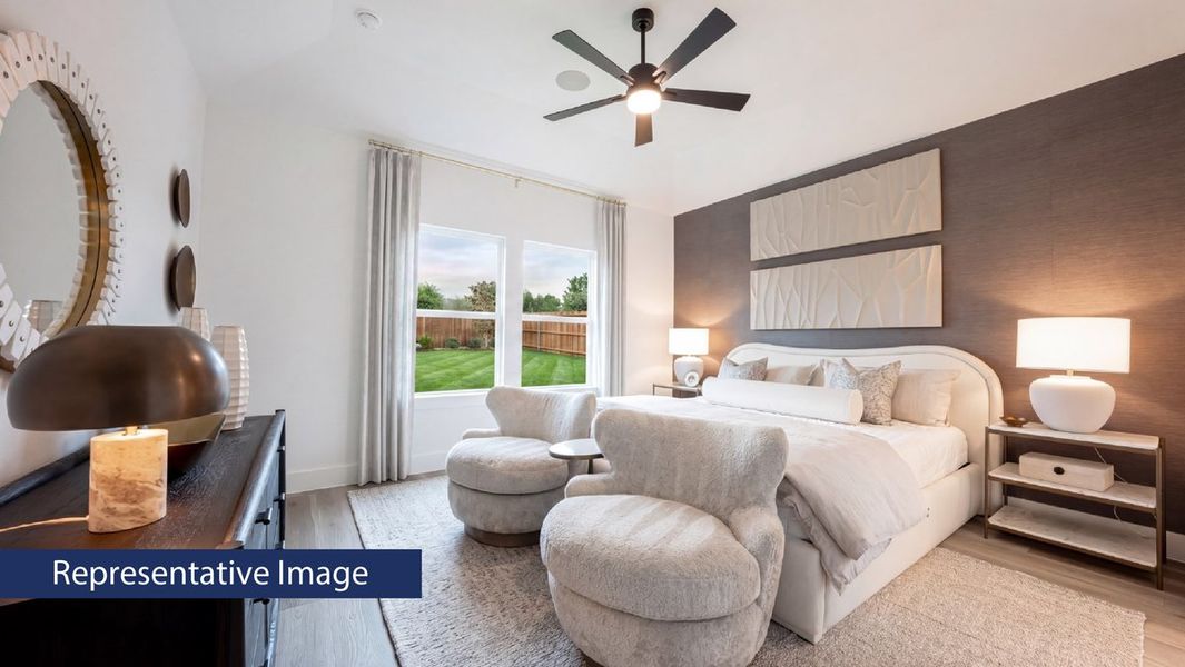 Representative furnished interior of a home built from the Madison Select F by First Texas Homes in Las Lomas, Forney (Image 10).
