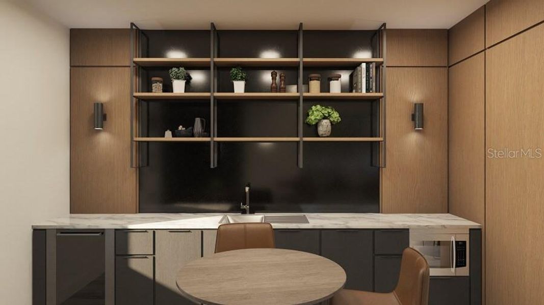 Furnished interior view inside a new home in , Kissimmee (Image 9).