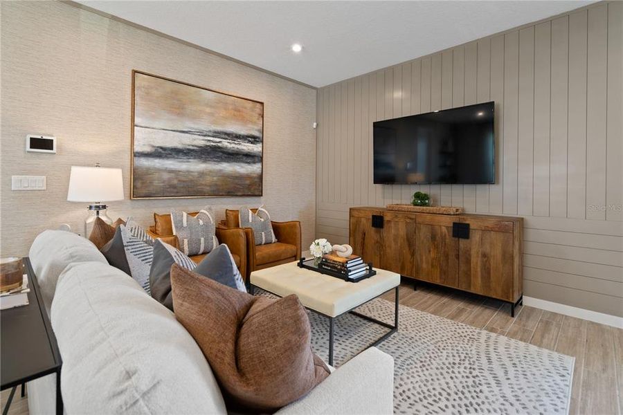 Furnished interior view inside a new home in Trinity Place, St. Cloud (Image 7).