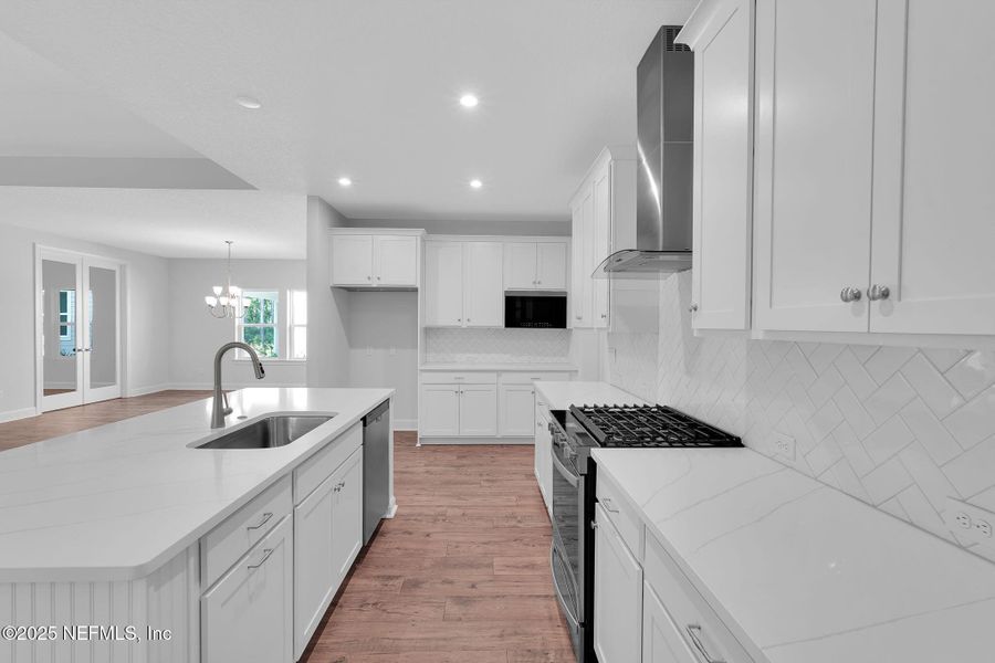 Furnished interior view inside a new home in Trailmark - Phase 10, St. Augustine (Image 8).