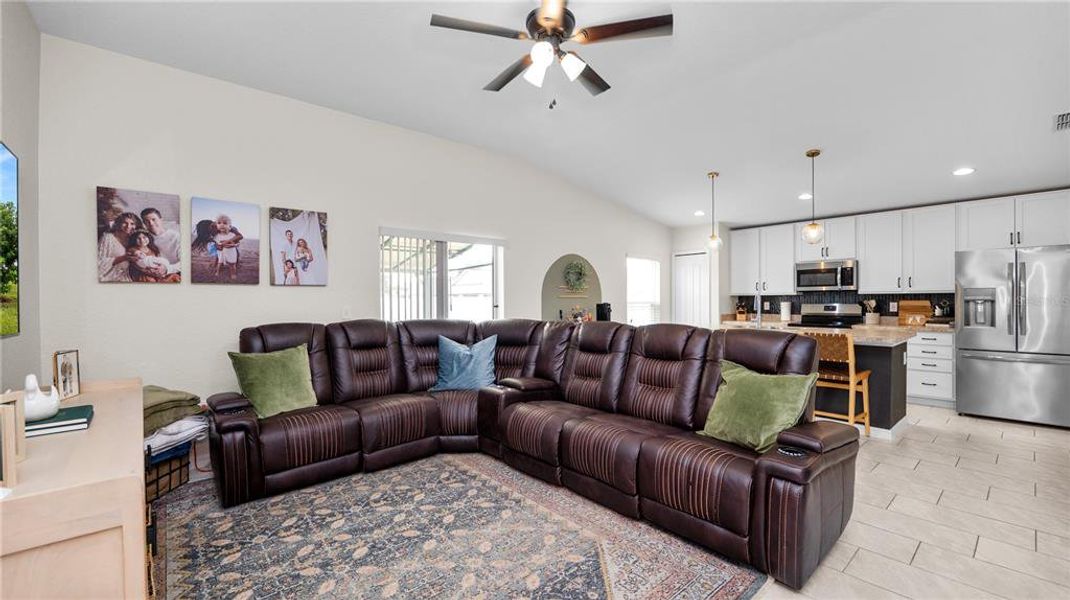 Furnished interior view inside a new home in Gresham Farms Village, Lakeland (Image 16). Furnished interior view inside a new home in Gresham Farms Village, Lakeland (Image 16).