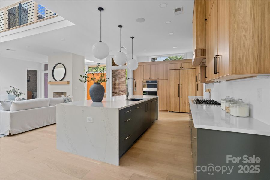 Furnished interior view inside a new home in , Charlotte (Image 19).