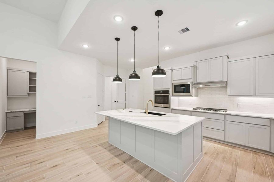 Furnished interior view inside a new home in Kresston, Montgomery (Image 5).