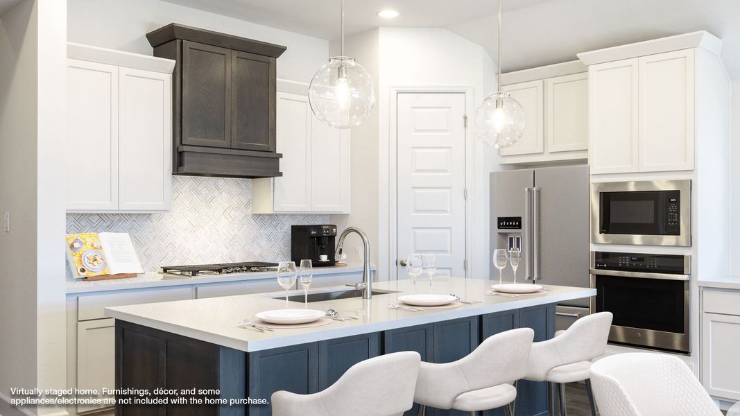 Furnished interior view inside a new home in Flora, Hutto (Image 5).