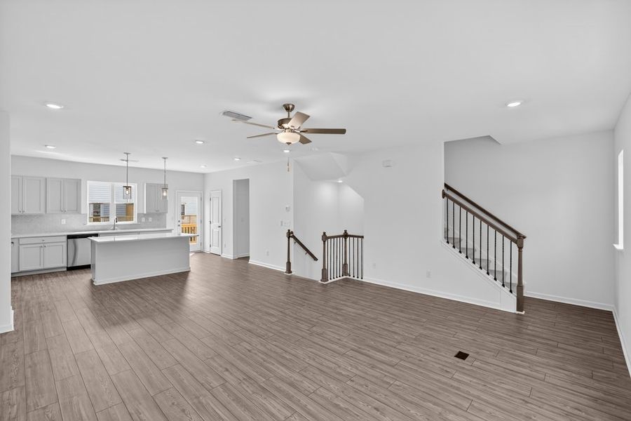 Spacious, unfurnished interior of a new home in Chandler Run, Tucker (Image 14). Spacious, unfurnished interior of a new home in Chandler Run, Tucker (Image 14).