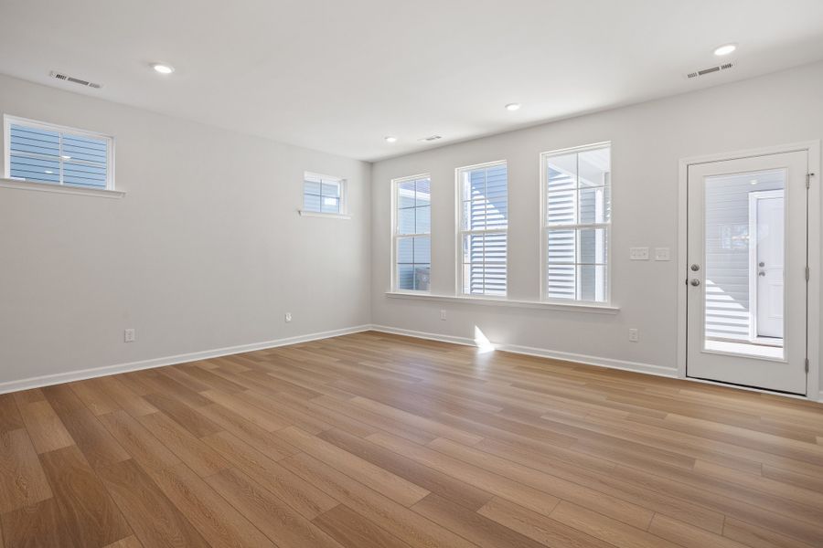 Spacious, unfurnished interior of a new home in Renaissance at White Oak, Garner (Image 19).