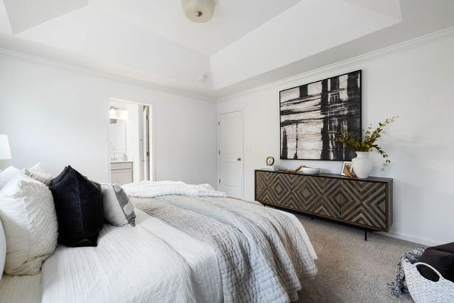 Representative furnished interior of a home built from the Shepherd by True Homes in Benson Village, Benson (Image 25).