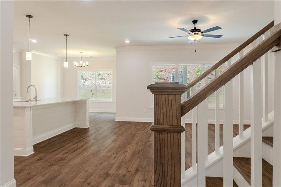 Spacious, unfurnished interior of a new home in Woodland Hills, Loganville (Image 13).