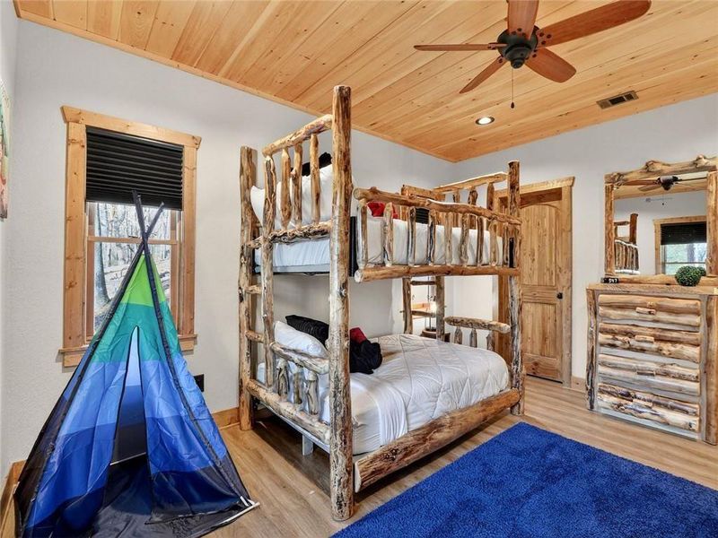 Furnished interior view inside a new home in , Ellijay (Image 9).